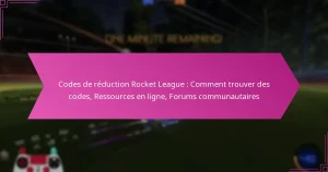 Read more about the article Codes de réduction Rocket League : Comment trouver des codes, Ressources en ligne, Forums communautaires