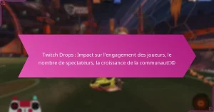 Read more about the article Twitch Drops : Impact sur l’engagement des joueurs, le nombre de spectateurs, la croissance de la communauté