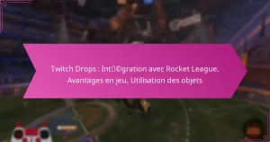 Read more about the article Twitch Drops : Intégration avec Rocket League, Avantages en jeu, Utilisation des objets