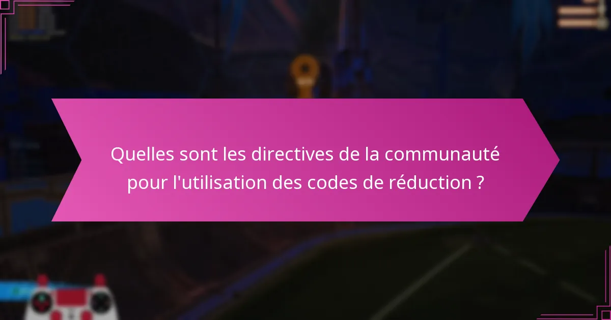 Où puis-je trouver des codes de réduction actuels pour Rocket League ?